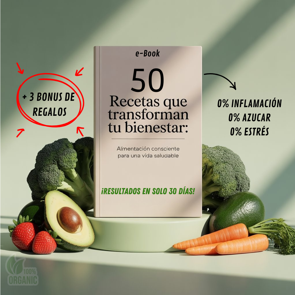 Ebook: +50 recetas que transforman tu cuerpo en menos de 30 días